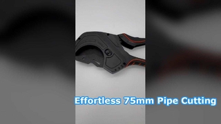 Outil professionnel résistant de coupeur de tuyau de PVC de 75mm